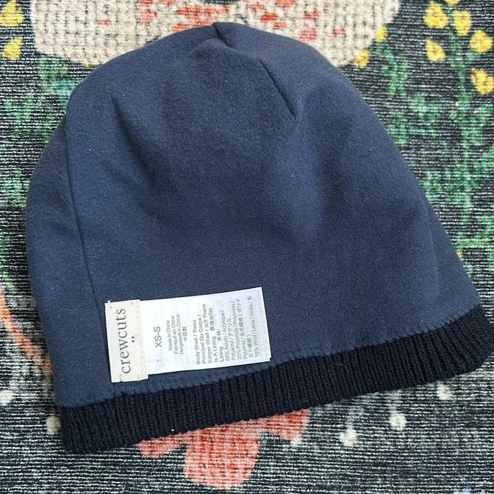 Crewcuts Boys Striped Beanie Winter Hat, Size XS/S